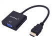 Конвертер HDMI  в VGA, поддержка Full HD 1080P