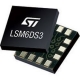 Микросхема LSM6DS3 LGA14, 3D-акселерометр и 3D-гироскоп