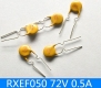 Предохранитель самовосстанавливающийся 0.5А 72В RXEF050 PPTC