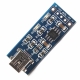 Mini USB зарядное литий-ионных (литий-полимерных) аккумуляторов 1А, TP4056, Тип A, напряжение полной зарядки 4.2В