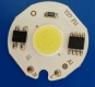 Сверхяркий светодиод 5W белый теплый цвет (2500-3200K, 500 lm, 220-240В AC)
