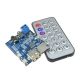 Аудио модуль MP3+WMA +WAV Decoder,  2W, TF Card, Audio AUX, управление с пульта