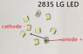 Светодиод SMD 2835 LG Innotek LATWT470RELZK белый 110-140 Лм, 7000-10000 К, 3.0-3.6 В, 400-650 мА, 1.46 Вт