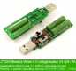 Нагрузочный резистор для тестирования током 1А/2А/3А Usb кабелей, блоков питания и интерфейсов