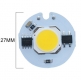 Сверхяркий светодиод 5W белый теплый цвет (2700-3500K, 500 lm, 220-240В AC) 26*26*2.5мм
