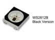 Светодиод SMD 5050 RGB WS2812B, 5В, 3 управляемых светодиода (зеленый, красный, синий) в одном корпусе с контроллером, черная подложка