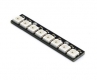 Светодиодная сборка CJMCU  WS2812B-08, 8 smd RGB 5050 светодиодов WS2812, 4-7В, последовательный интерфейс, размер 10*50мм
