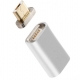 Магнитный адаптер для кабеля micro USB InnoZone - серебристый/черный