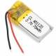 Литий-полимерный аккумулятор 3,7В  041120 401120 70mah (устройства: навигаторы, радиоуправляемые игрушки)