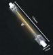 Светодиодная лампа R7S 118мм, 220В - 240В 8Вт, COB, белый теплый цвет 2500-3200K