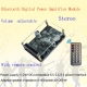 Компактный стереоусилитель XY-P40W 2*40Вт с Bluetooth 5,0 класс D, питание 6-26В, с корпусом и пультом ДУ