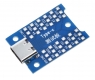 Переходник USB Type C - DIP 12pin шаг 2,54мм размер 27.7*19.5мм
