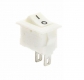 Микровыключатель KCD11 SPST 2PIN ON / OFF G125 3А 250VAC 6A 125VAC 10x15мм белый