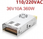 Источник питания (преобразователь AC-DC) S-360-36 (110 / 220В) - 36В 10А 360 Вт) размер 215*115*50мм