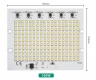 Светодиодная сборка 100W белый теплый цвет (6000-6500K, 9200 lm, 220-240В AC)
