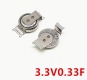 Конденсатор DSK-3R3H224-HL 0.33Ф 3.3В (ионистор 330000 мкФ) 6,8мм*2,1мм ELNA серия DSK, 0.33F3.3V 3.3V0.33F