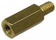 Стойка латунная M3x11мм шестигр.