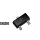 Транзистор 2N2907A / MMBT2907A, 2F p-n-p, 60В 0.6А (SOT-23)