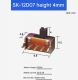 Микровыключатель SK12D07VG4  8.8x4.5x4.8 мм, SK12-D07VG4
