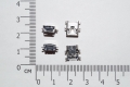 Разъем mini-USB на плату в вырез (мама) прямой, 180 градусов